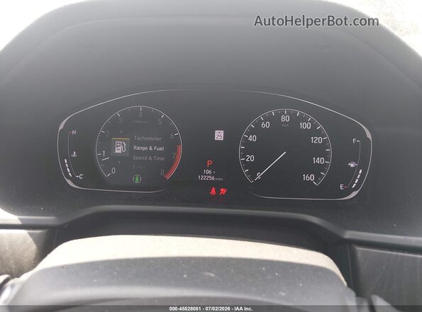 1HGCV1F44JA057412 2018 HONDA ACCORD White უკანა სავარძლების ხედი