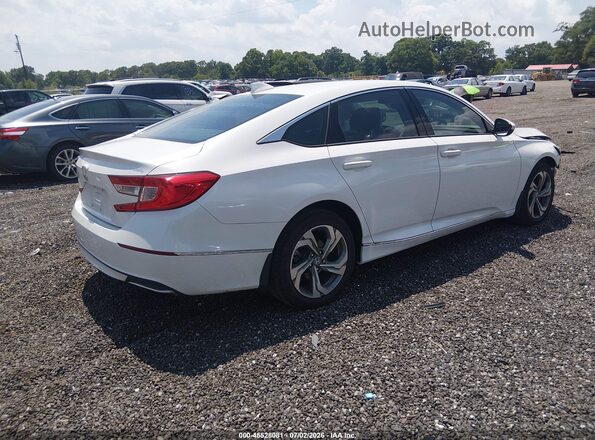 1HGCV1F44JA057412 2018 HONDA ACCORD White უკანა მარჯვენა