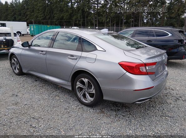 1HGCV1F44KA097846 2019 HONDA ACCORD Silver Rear left