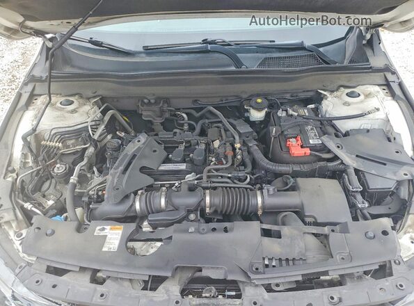 1HGCV1F44KA106674 2019 HONDA ACCORD White Rear interior view