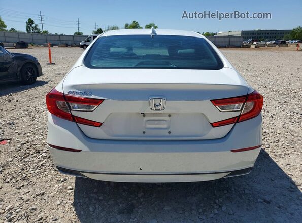 1HGCV1F44LA041410 2020 HONDA ACCORD Белый Вид сзади