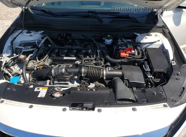 1HGCV1F44LA041410 2020 HONDA ACCORD Белый Вид задней части салона