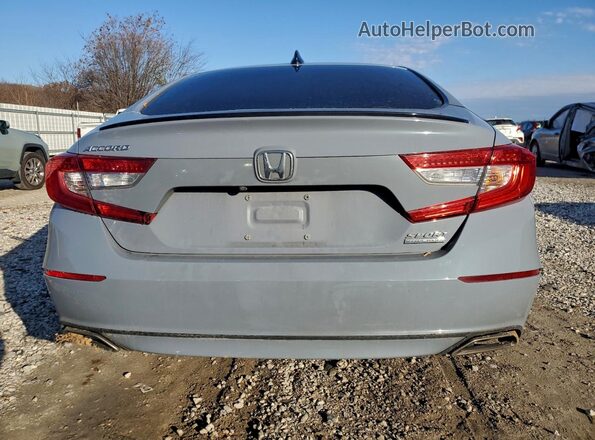 1HGCV1F44MA014466 2021 HONDA ACCORD Gray Widok z tyłu