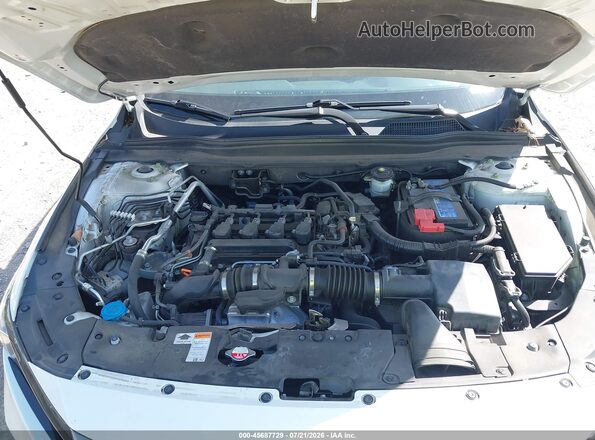 1HGCV1F44MA033969 2021 HONDA ACCORD Белый Вид сзади