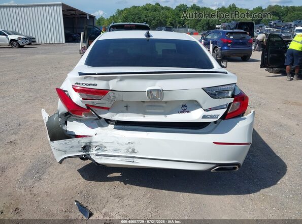 1HGCV1F44MA033969 2021 HONDA ACCORD Белый 