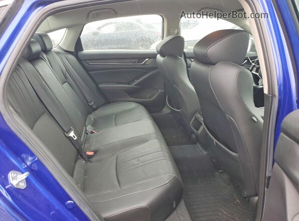 1HGCV1F44MA035690 2021 HONDA ACCORD Blue Вид задніх сидінь
