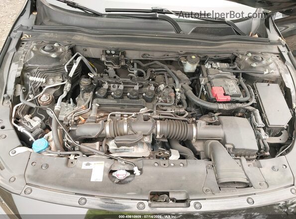 1HGCV1F44MA043658 2021 HONDA ACCORD Black Rear view