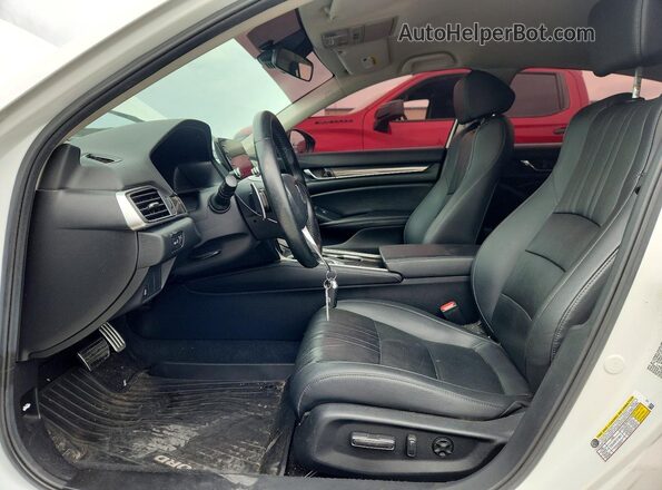 1HGCV1F44MA084971 2021 HONDA ACCORD White წინა სალონის ხედი