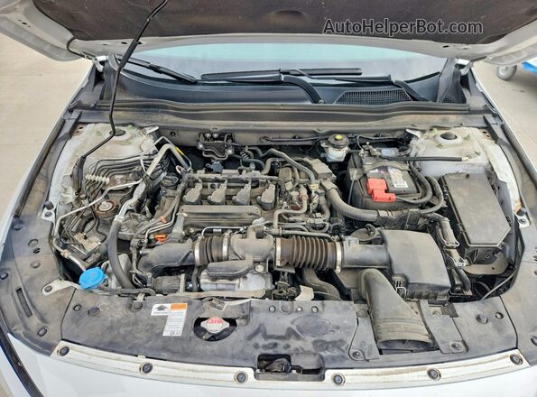 1HGCV1F44MA084971 2021 HONDA ACCORD White უკანა სალონის ხედი