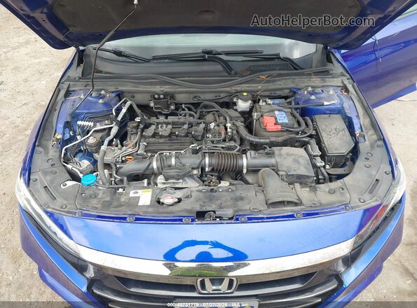 1HGCV1F44NA035061 2022 HONDA ACCORD Blue Հետևի տեսք