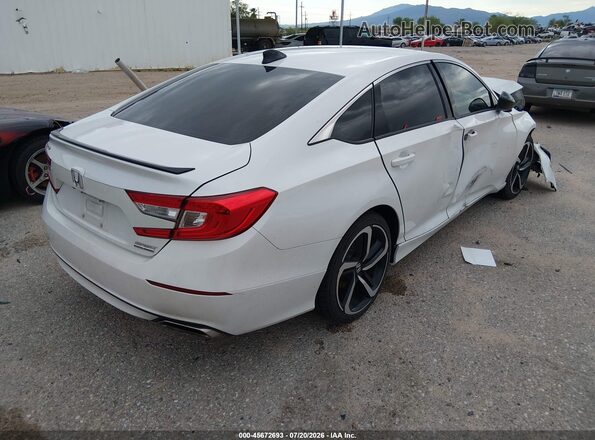 1HGCV1F44NA044326 2022 HONDA ACCORD White Tył prawy