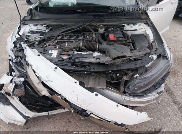 1HGCV1F44NA044326 2022 HONDA ACCORD White Widok z tyłu