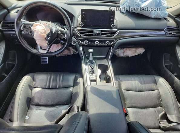 1HGCV1F44NA083269 2022 HONDA ACCORD Gray Vista del salpicadero