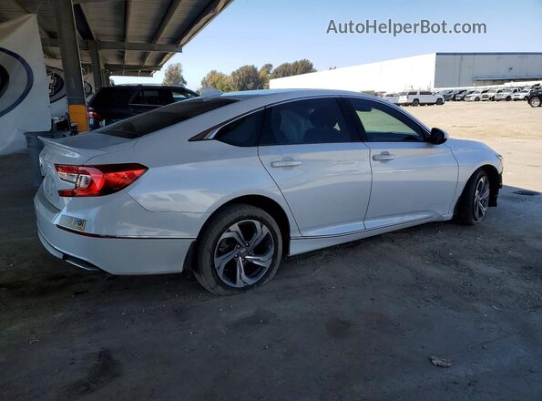 1HGCV1F45JA026847 2018 HONDA ACCORD White Հետևի աջ