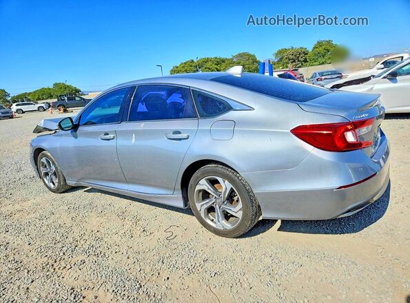 1HGCV1F45KA140669 2019 HONDA ACCORD Gray Հետևի ձախ