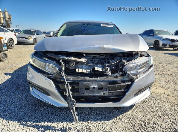 1HGCV1F45KA140669 2019 HONDA ACCORD Gray Դիմացի տեսք