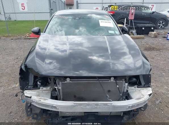 1HGCV1F45LA004379 2020 HONDA ACCORD Черный Вид щитка приборов