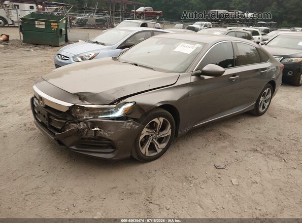 1HGCV1F45LA077963 2020 HONDA ACCORD Gray Przód lewy