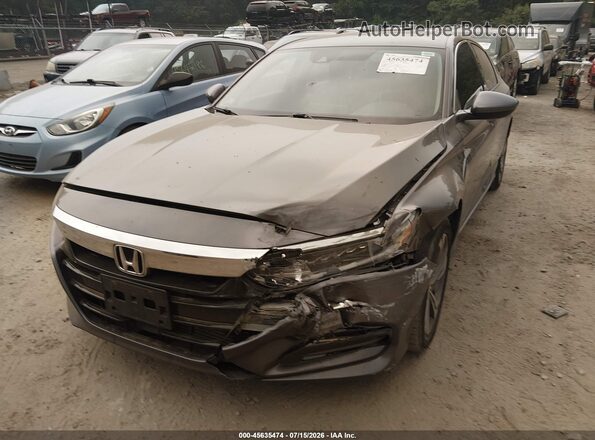 1HGCV1F45LA077963 2020 HONDA ACCORD Gray Widok z przodu