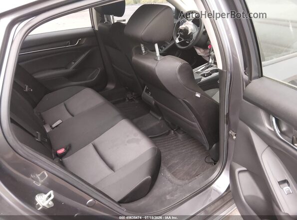 1HGCV1F45LA077963 2020 HONDA ACCORD Gray Widok naklejki z numerem VIN
