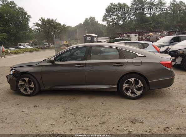 1HGCV1F45LA077963 2020 HONDA ACCORD Gray Widok wnętrza 360 stopni