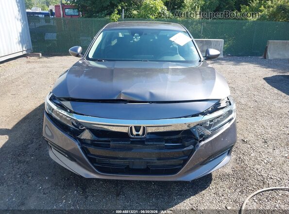 1HGCV1F45LA117667 2020 HONDA ACCORD Gray Սարքավորումների վահանակի տեսք