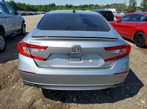 1HGCV1F45MA007090 2021 HONDA ACCORD Серебряный Вид сзади