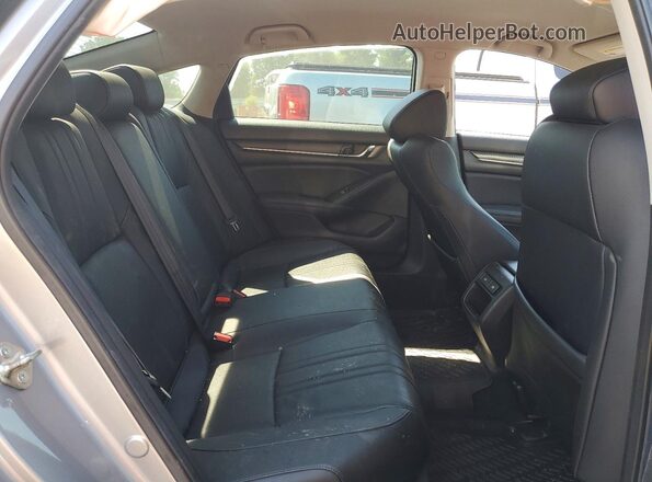 1HGCV1F45MA007090 2021 HONDA ACCORD Серебряный Вид задних сидений