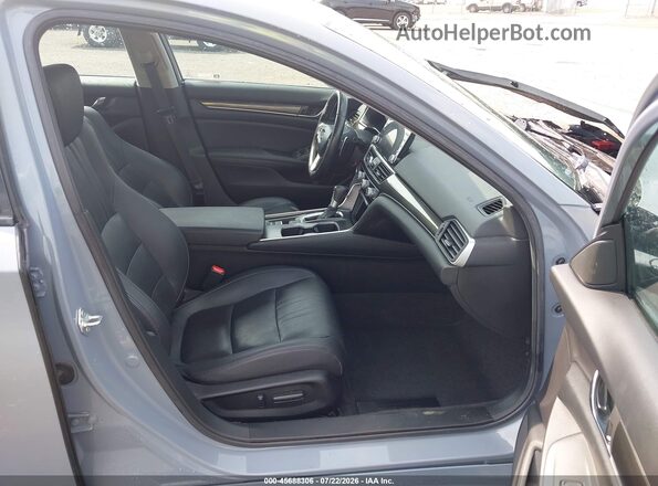 1HGCV1F45MA057794 2021 HONDA ACCORD Blue Front interior view