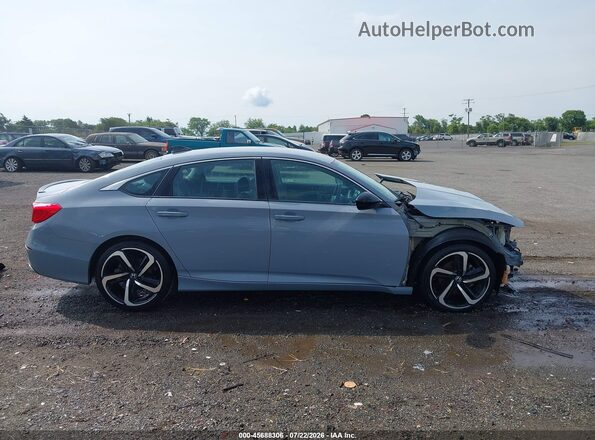 1HGCV1F45MA057794 2021 HONDA ACCORD Blue 360 interior view
