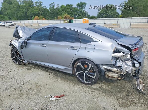 1HGCV1F45NA004403 2022 HONDA ACCORD Silver Tył lewy