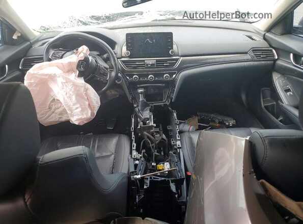 1HGCV1F45NA004403 2022 HONDA ACCORD Silver Widok deski rozdzielczej