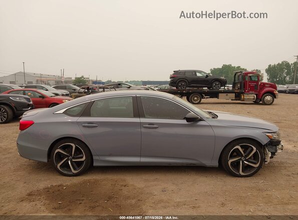 1HGCV1F45NA011027 2022 HONDA ACCORD Gray Սալոնի հետևի տեսք