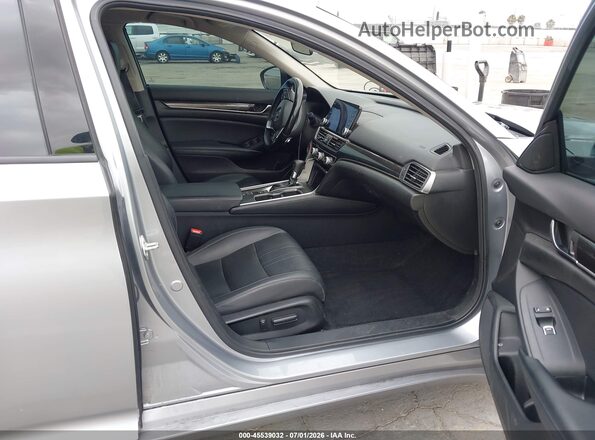 1HGCV1F45NA046747 2022 HONDA ACCORD Silver Вид салону спереду