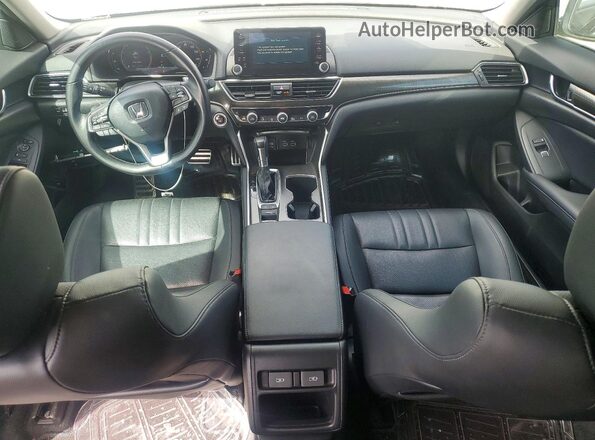 1HGCV1F45NA060681 2022 HONDA ACCORD White წინა პანელის ხედი