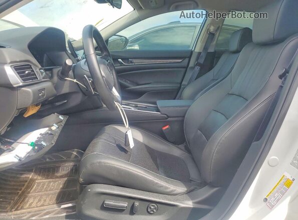 1HGCV1F45NA060681 2022 HONDA ACCORD White წინა სალონის ხედი