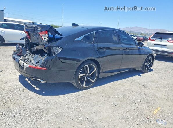 1HGCV1F45NA098511 2022 HONDA ACCORD Black Rear right