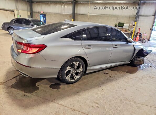1HGCV1F46JA171346 2018 HONDA ACCORD Silver Հետևի աջ