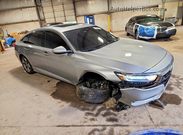1HGCV1F46JA171346 2018 HONDA ACCORD Silver Առջևի աջ