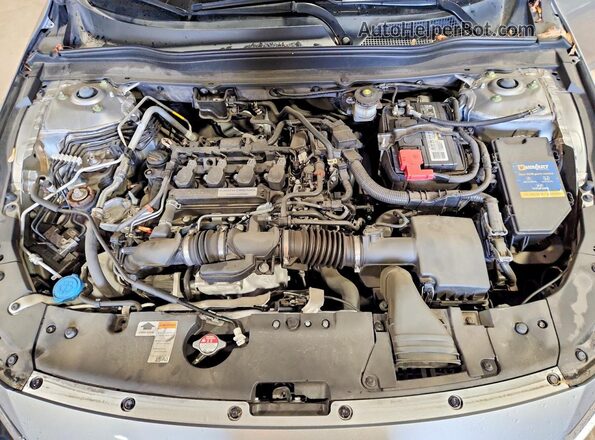 1HGCV1F46JA171346 2018 HONDA ACCORD Silver Սալոնի հետևի տեսք