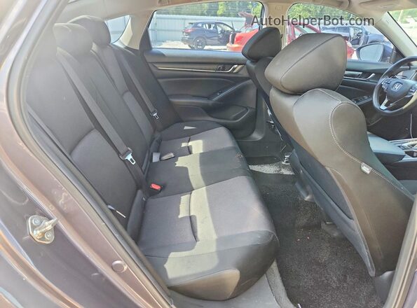1HGCV1F46KA065027 2019 HONDA ACCORD Gray Вид задніх сидінь