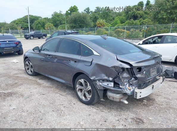 1HGCV1F46LA066518 2020 HONDA ACCORD Gray Задня ліва чверть