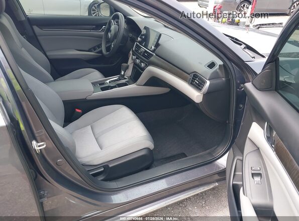 1HGCV1F46LA066518 2020 HONDA ACCORD Gray Вид салону спереду