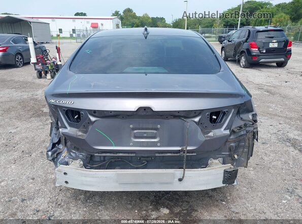 1HGCV1F46LA066518 2020 HONDA ACCORD Gray 