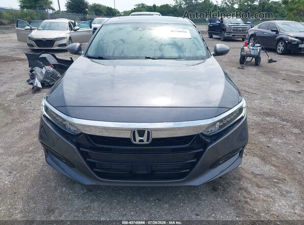 1HGCV1F46LA066518 2020 HONDA ACCORD Gray Вид щитка приладів