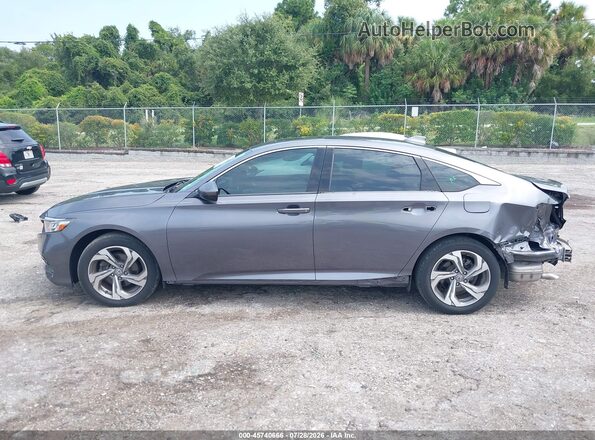 1HGCV1F46LA066518 2020 HONDA ACCORD Gray Панорамний вид салону 360°