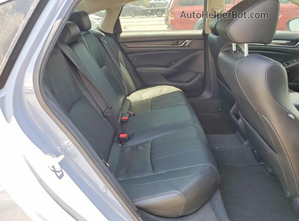 1HGCV1F46MA077696 2021 HONDA ACCORD Серый Вид задних сидений