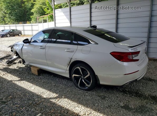 1HGCV1F46NA072872 2022 HONDA ACCORD White უკანა მარცხენა