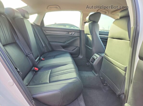 1HGCV1F46NA079823 2022 HONDA ACCORD White Вид задніх сидінь