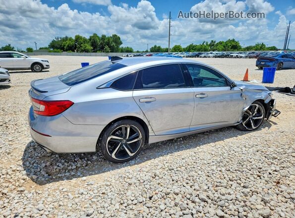 1HGCV1F46NA091731 2022 HONDA ACCORD Silver Rear right